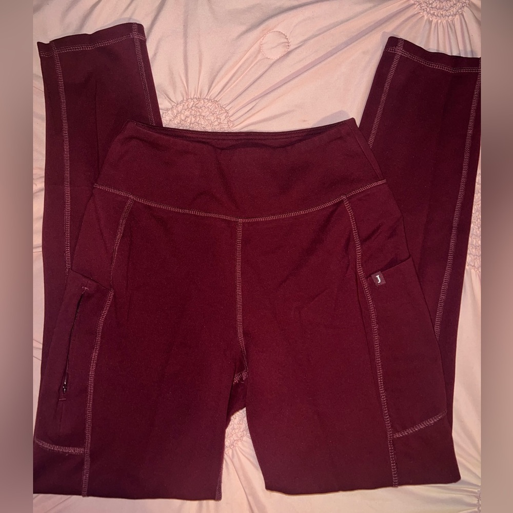 Jaanuu Burgundy scrub pant